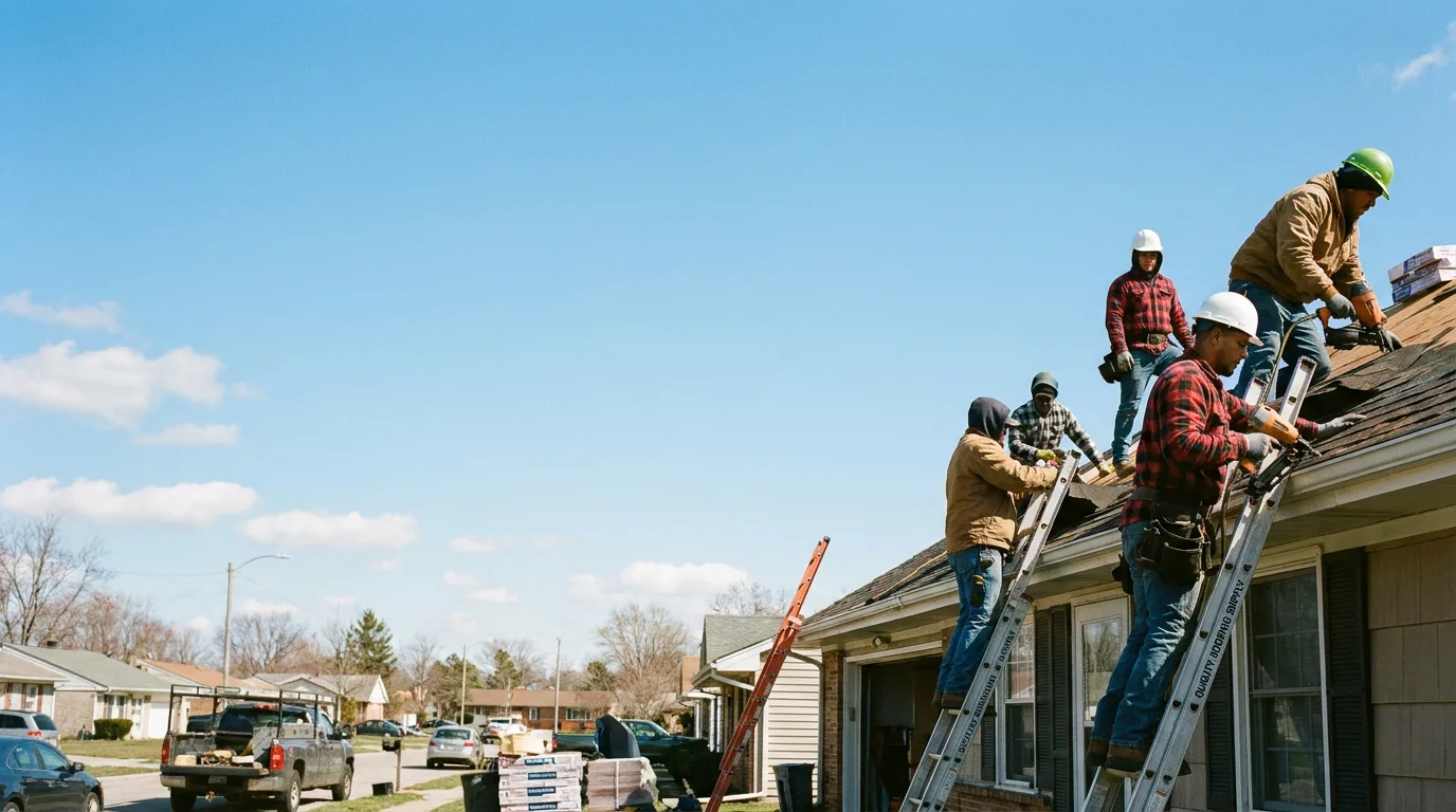 Roofing in Lincoln, IL near me